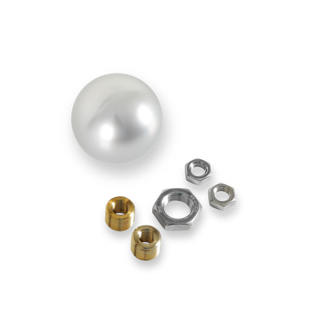 Billet-Shift-Knob---No-Shift-Pattern---Silver