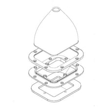 Load image into Gallery viewer, Billet-Shifter-Boot-And-Bezel---Rectangular---Black-Finish