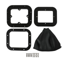Load image into Gallery viewer, Billet-Shifter-Boot-And-Bezel---Rectangular---Black-Finish