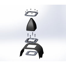 Load image into Gallery viewer, Billet-Shifter-Boot-And-Bezel---Rectangular---Black-Finish