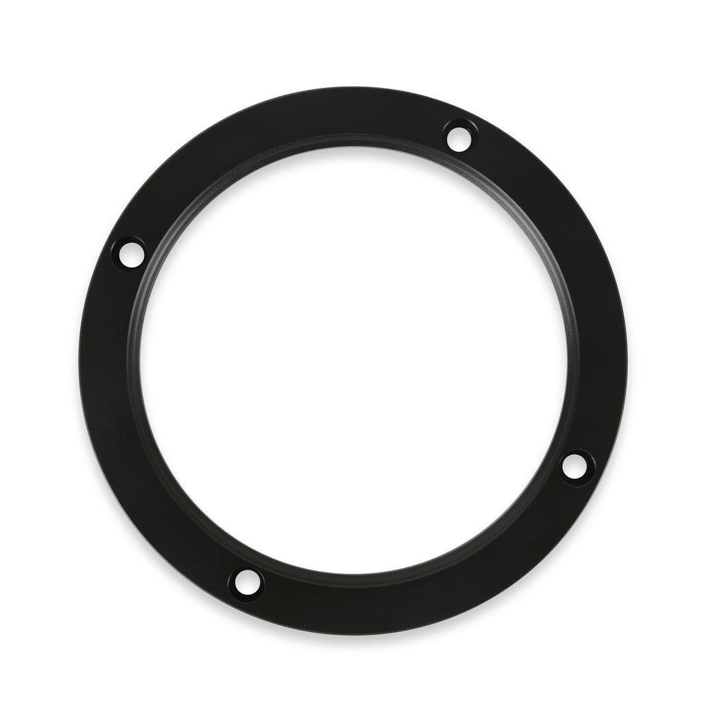 Billet-Shifter-Boot-And-Bezel---Round---Black-Finish
