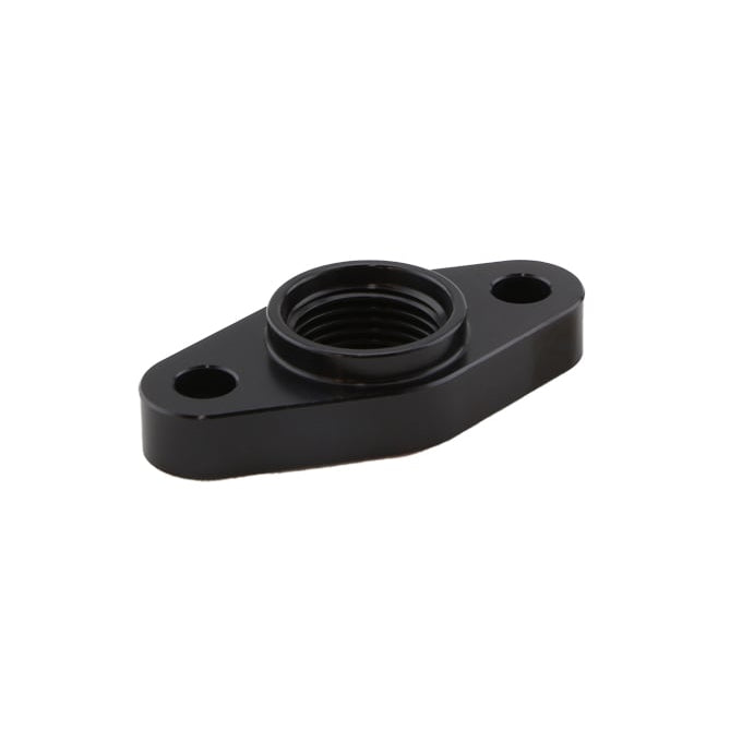 Billet-Turbo-Drain-Adapter-W-Silicon-O-Ring-52Mm-Mounting-Holes---T3T4-Style-Fit