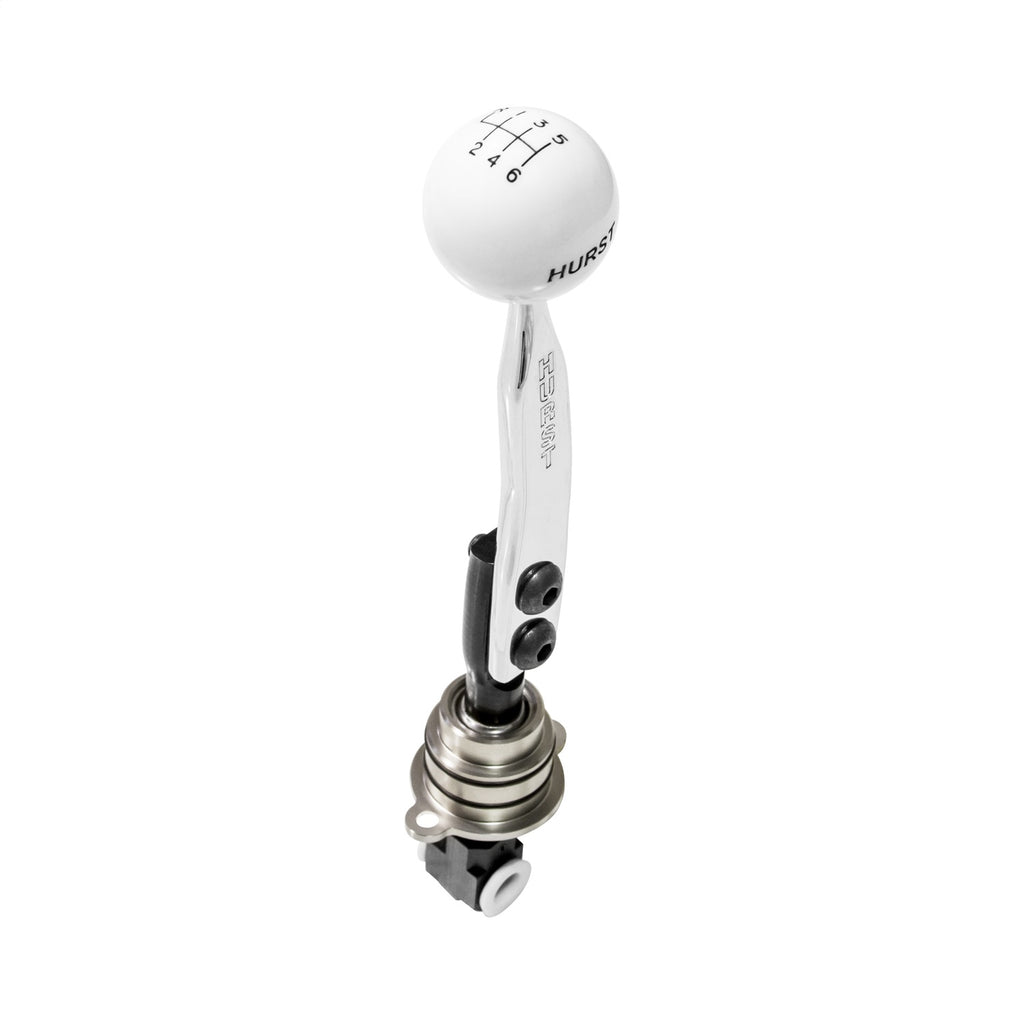BilletPlus-Shifter-1015-Camaro-3.6L-V6-WMan-Trans-Chrome-Flat-Blade-White-Bal