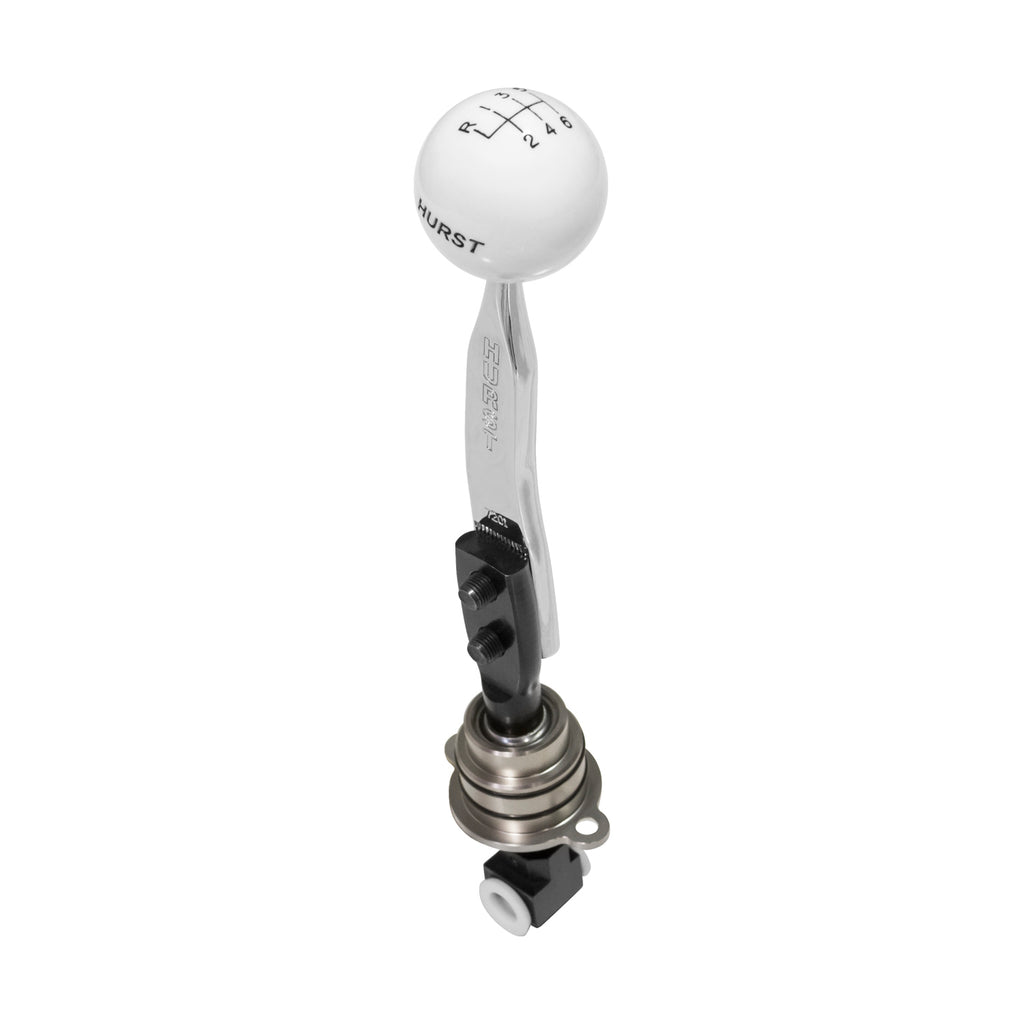 BilletPlus-Shifter-1015-Camaro-3.6L-V6-WMan-Trans-Chrome-Flat-Blade-White-Bal