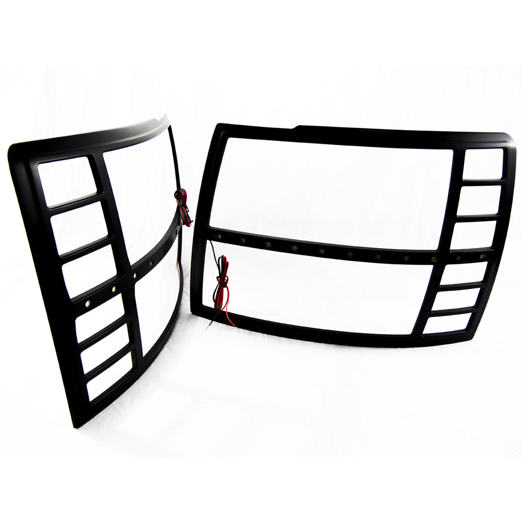 Black-07-13-Chevy-Silverado-15002500-Hd-Led-Bezel