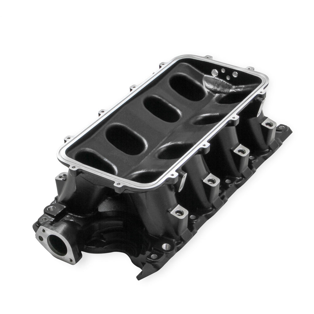 Black-351W-Ford-Hi-Ram-Efi-Manifold-Base