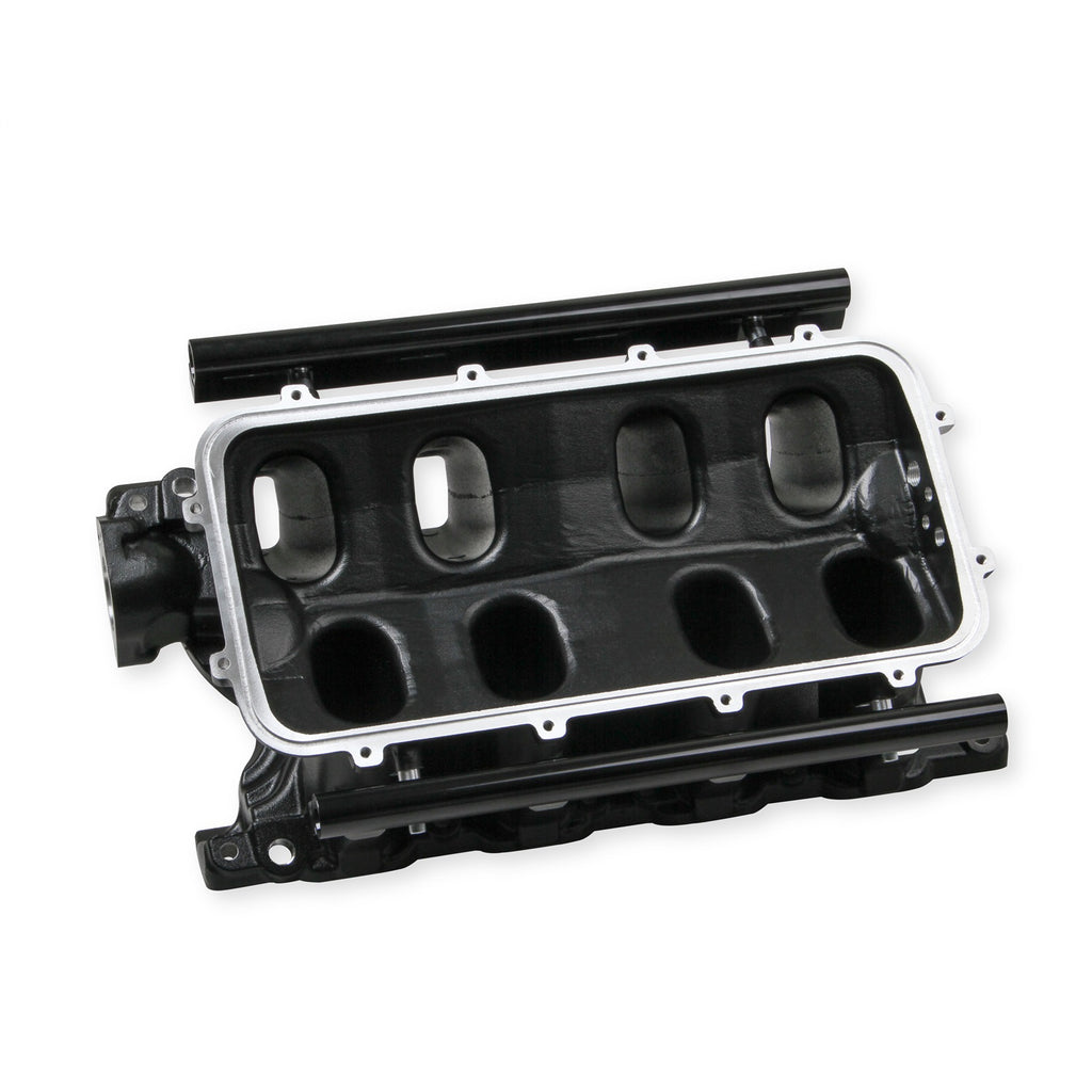 Black-351W-Ford-Hi-Ram-Efi-Manifold-Base