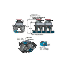 Load image into Gallery viewer, Black-351W-Ford-Hi-Ram-Efi-Manifold