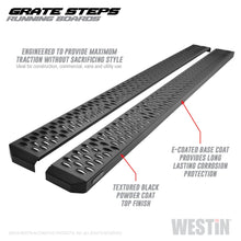 Load image into Gallery viewer, Black-83-Grate-Step-Cab-Length-Running-Boards-;-Dodge-Ram-09-18-Crew-1500-10-24-25003500-;-19-24-Classic-1500