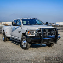 Load image into Gallery viewer, Black-83-Grate-Step-Cab-Length-Running-Boards-;-Dodge-Ram-09-18-Crew-1500-10-24-25003500-;-19-24-Classic-1500