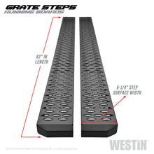 Load image into Gallery viewer, Black-83-Grate-Step-Cab-Length-Running-Boards-;-Dodge-Ram-09-18-Crew-1500-10-24-25003500-;-19-24-Classic-1500