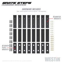 Load image into Gallery viewer, Black-86-Grate-Step-Cab-Length-Running-Boards-;-07-18-SilveradoSierra-Crew-Cab-1500-07-19-Hd