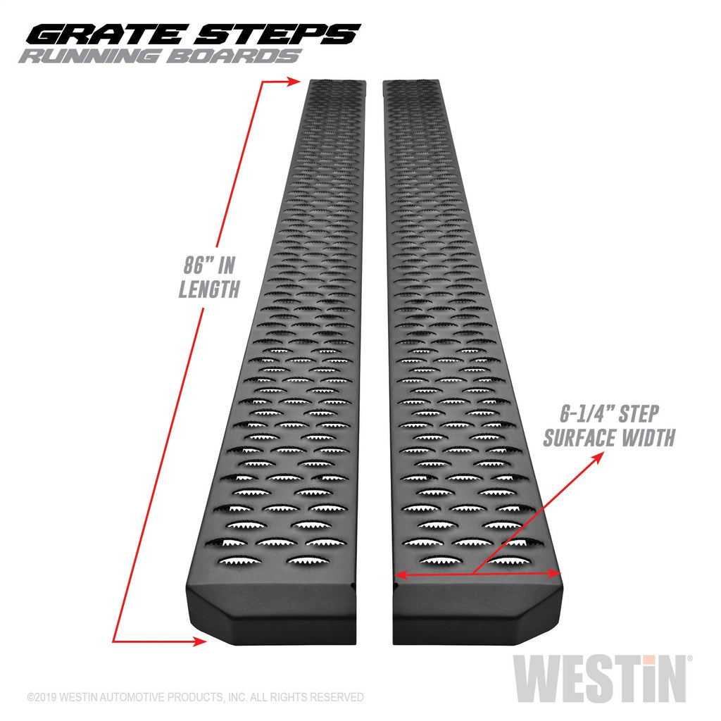 Black-86-Grate-Step-Cab-Length-Running-Boards-;-07-18-SilveradoSierra-Crew-Cab-1500-07-19-Hd