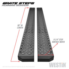 Load image into Gallery viewer, Black-86-Grate-Step-Cab-Length-Running-Boards-;-07-18-SilveradoSierra-Crew-Cab-1500-07-19-Hd