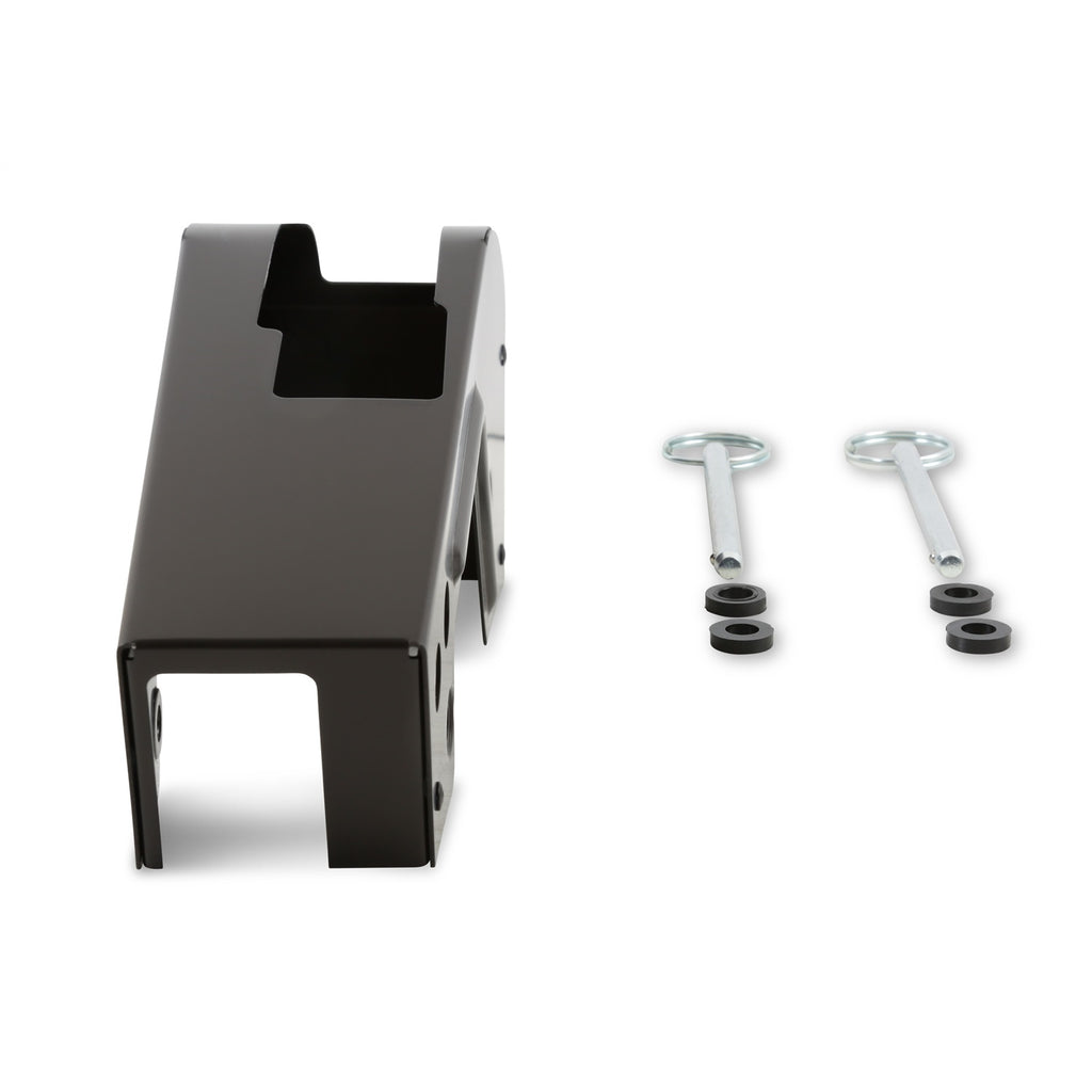 Black-Anodized-Aluminum-Cover-For-Quarter-Stick-Shifters-(W-Quick-Release-Pins)