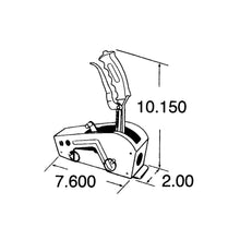 Load image into Gallery viewer, Black-Automatic-Pistol-Grip-Shifter-Powerglide-(Forward--Reverse-Pattern)-Th2