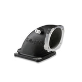 Holley 300-248BK Black Cast Aluminum 4500 EFI Throttle Body Intake Elbow-Ls