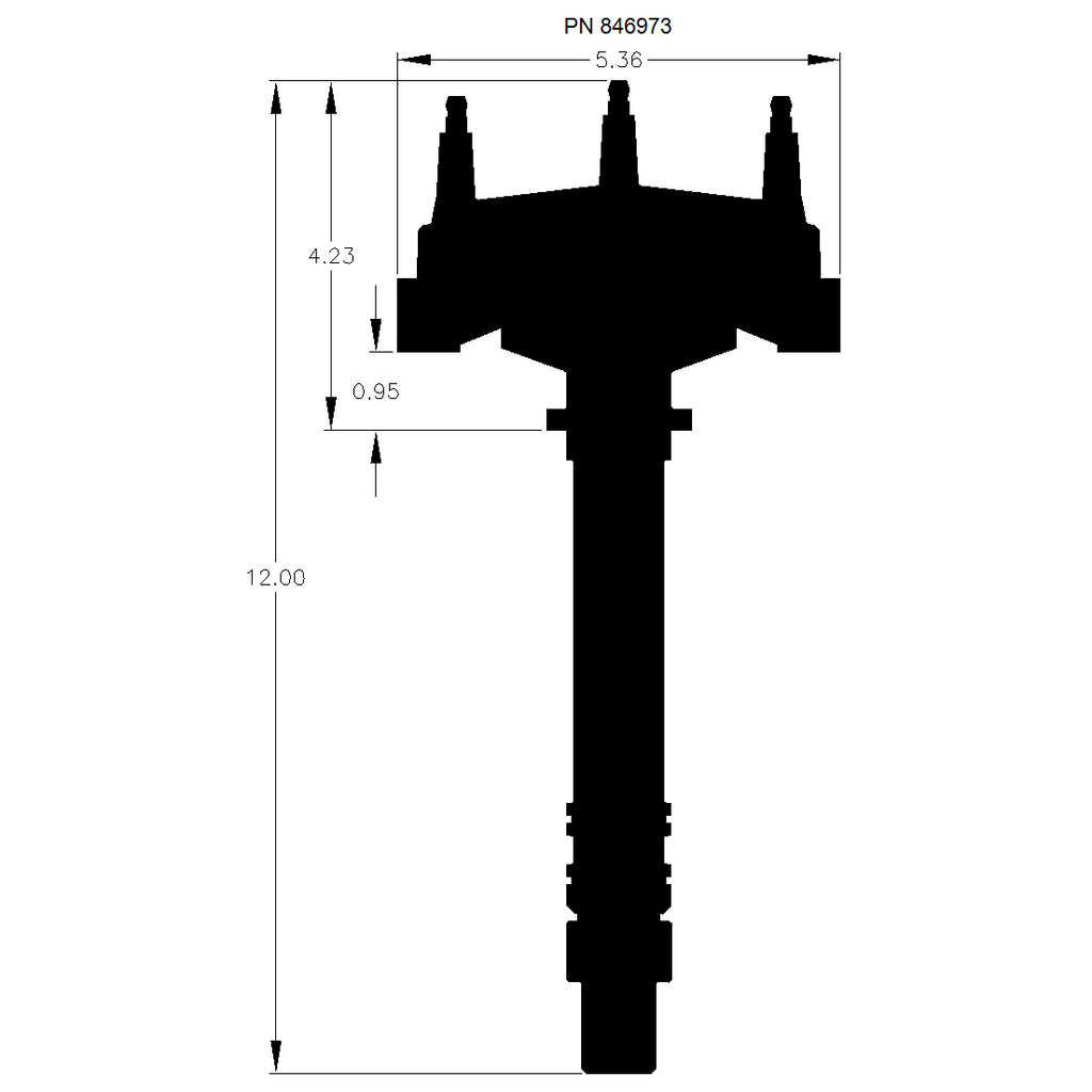 Black-Chevy-Low-Profile-Crank-Trigger-Distributor