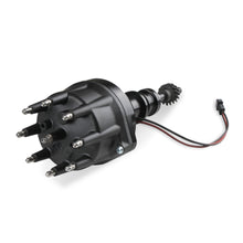 Load image into Gallery viewer, Black-Distributor-Ford-289-302,-Pro-Billet,-Small-Cap,-Steel-Gear