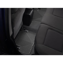 Load image into Gallery viewer, Black-Front-And-Rear-Rubber-Mats-Es