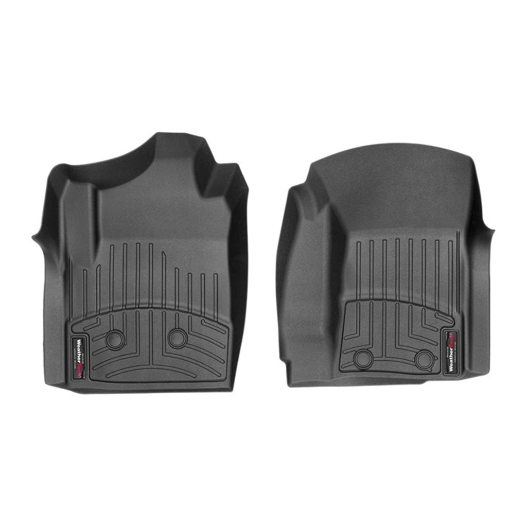Black-Front-Floor-Liner-;-15-19-SilveradoSierra-Hd-Regular-Cab-With-Pto