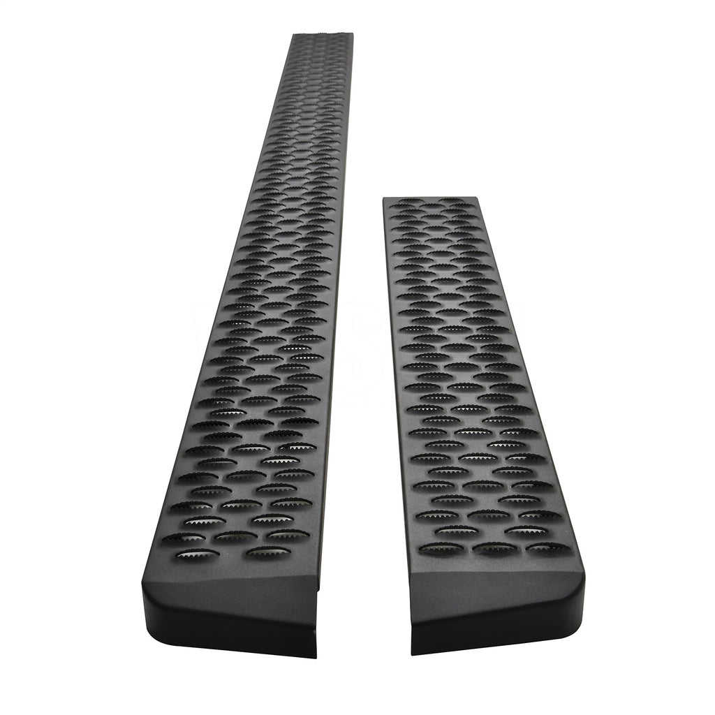 Black-Grate-Steps-;-15-24-Transit-;-36-Driver-Side--97-Passenger-Side-;-Brackets-Sold-Seperately