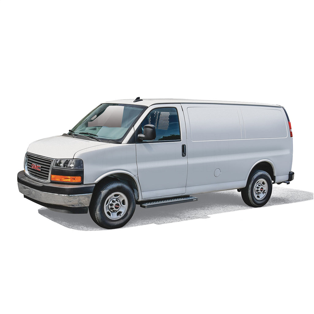 Black-Grate-Steps-;-15-24-Transit-;-36-Driver-Side--97-Passenger-Side-;-Brackets-Sold-Seperately