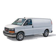 Load image into Gallery viewer, Black-Grate-Steps-;-15-24-Transit-;-36-Driver-Side--97-Passenger-Side-;-Brackets-Sold-Seperately