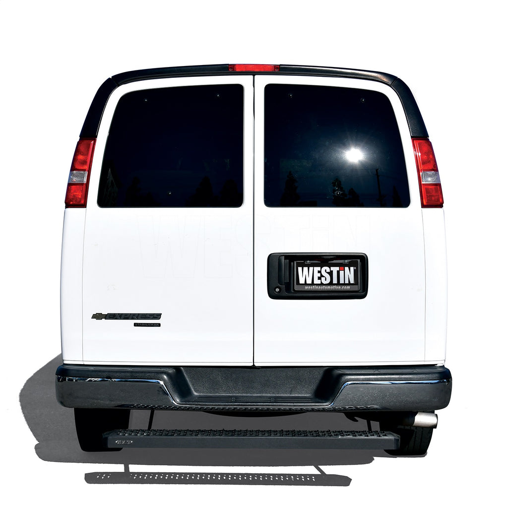 Black-Grate-Steps-;-15-24-Transit-;-Single-54-Passenger-Sliding-Door-;-Brackets-Sold-Seperately