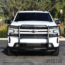 Load image into Gallery viewer, Black-Grille-Guard-;-19-22-Silverado-1500-Must-Go-Via-Truck