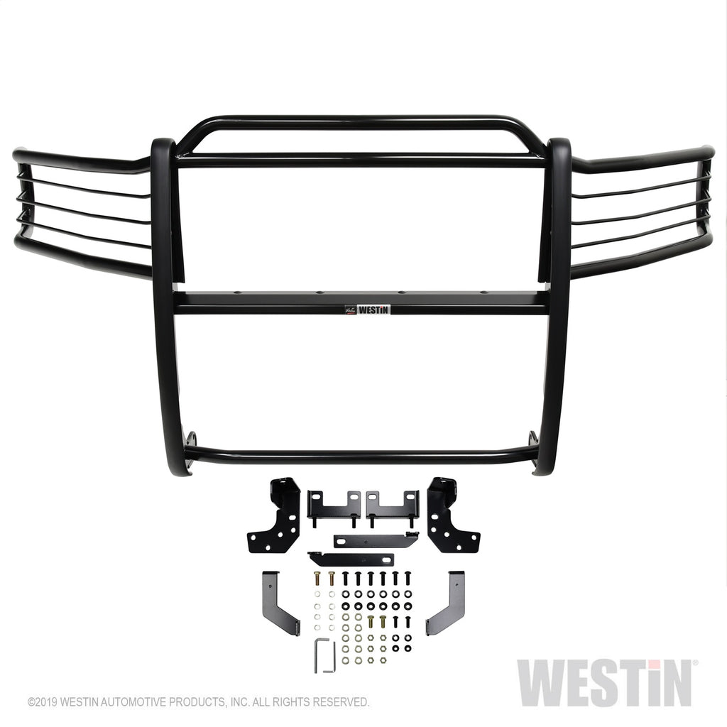 Black-Grille-Guard-;-Dodge-Ram-09-18-1500-;-Requires-45-0035S-If-Equipped-With-Sensors-Must-Go-Via-Truck