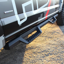 Load image into Gallery viewer, Black-Hdx-Drop-Step-;-Cab-Length-Nerf-Steps-15-24-F150-17-22-Super-Duty-Crew-Cab
