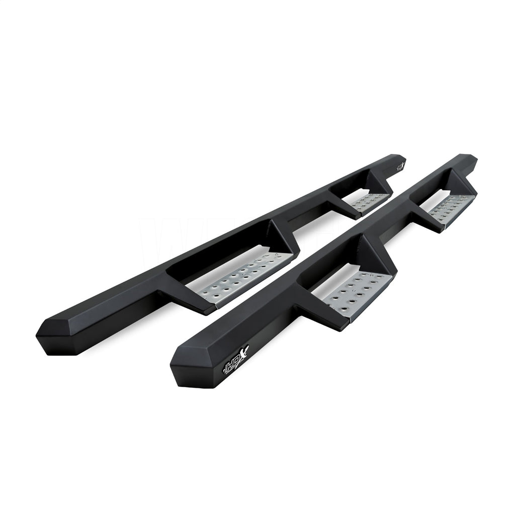 Black-Hdx-Drop-Step-;-Cab-Length-Nerf-Steps-;-21-24-Bronco-4-Door