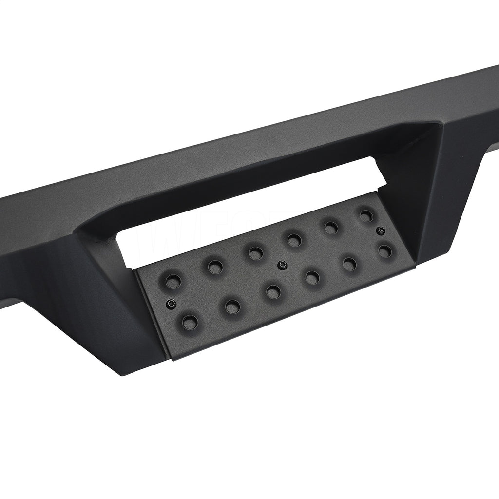 Black-Hdx-Drop-Step-;-Cab-Length-Nerf-Steps-;-21-24-Bronco-4-Door