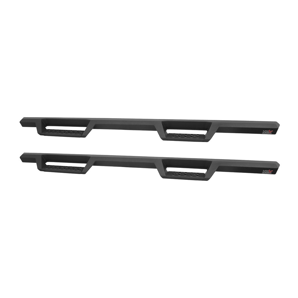 Black-Hdx-Drop-Step-;-Cab-Length-Nerf-Steps-;-Dodge-Ram-09-18-Quad-1500-19-24-Classic-1500