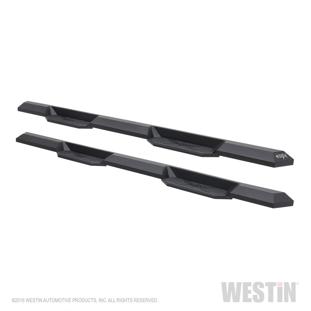 Black-Hdx-Xtreme-Board-;-Cab-Length-Nerf-Steps-;-19-24-SilveradoSierra-Crew-Cab-1500--20-24-Hd