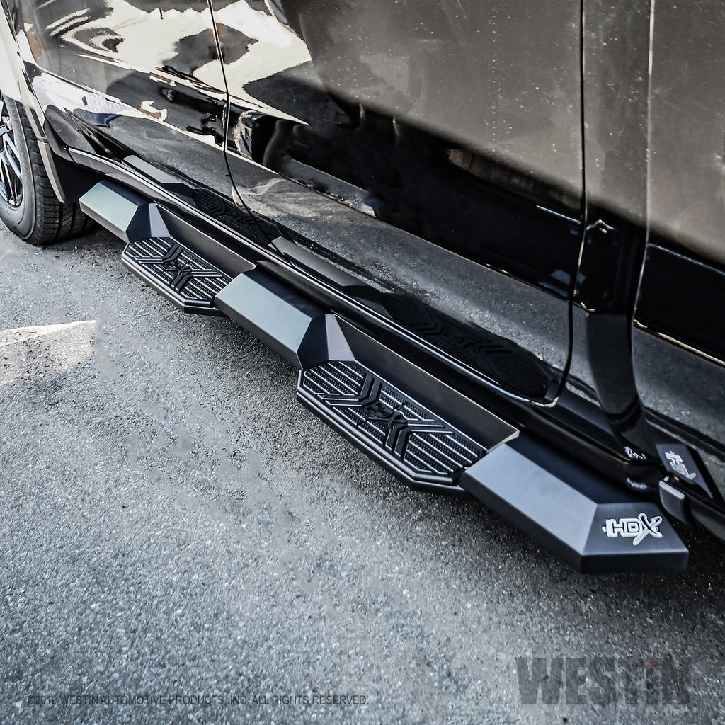 Black-Hdx-Xtreme-Board-;-Cab-Length-Nerf-Steps-;-19-24-SilveradoSierra-Extended-Cab-1500-20-24-Hd