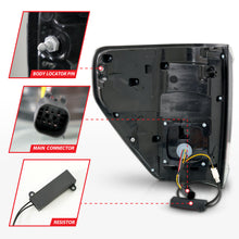 Load image into Gallery viewer, Black-Led-Tail-Lights-With-Clear-Lens-With-Initiation--Sequential-Signal-;-21-23-F150-Fits-Models-Without-Led-Tail-Lights--Blis-System--Models-With-Led-Tail-Lights--Blis-System