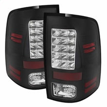 Load image into Gallery viewer, Black-Led-Taillights-13-18-Ram-150025003500-;-Not-Compatible-WIncandescent-Model-;-19-24-Classic