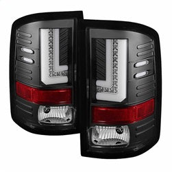 Black-Led-Taillights-;-14-18-Sierra-1500-15-19-Hd-;-Does-Not-Fit-Dually-Models-Or-Models-With-Led-Tail-Lights