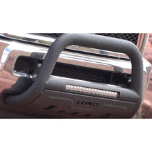 Load image into Gallery viewer, Black-Lighted-Bull-Bar-;-17-22-Super-Duty-;-Includes-Led-Light-Bar--Harness
