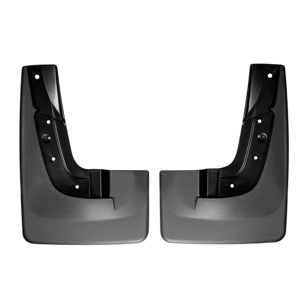 Black-Molded-Custom-Fit-Front-Mud-Flaps-;-13-16-Acadia-(Exc-Denali)-2017-Acadia-Limited
