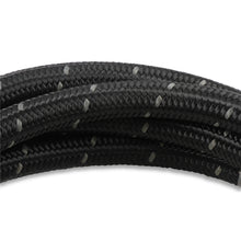 Load image into Gallery viewer, Black-Nylon-Braided-Hose-6-An---10-Feet