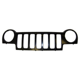Crown Automotive 55156608AA Black Paintable Grille for 2002-2004 Jeep KJ Liberty