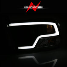Load image into Gallery viewer, Black-Projector-Plank-Style-Headlights-With-Halo-;-09-18-Ram-1500BrNbsp;