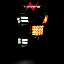 Load image into Gallery viewer, Black-Projector-Plank-Style-Headlights-With-Sequential-Turn-Signal-;-15-17-F150-Without-Factory-Led-Headlights