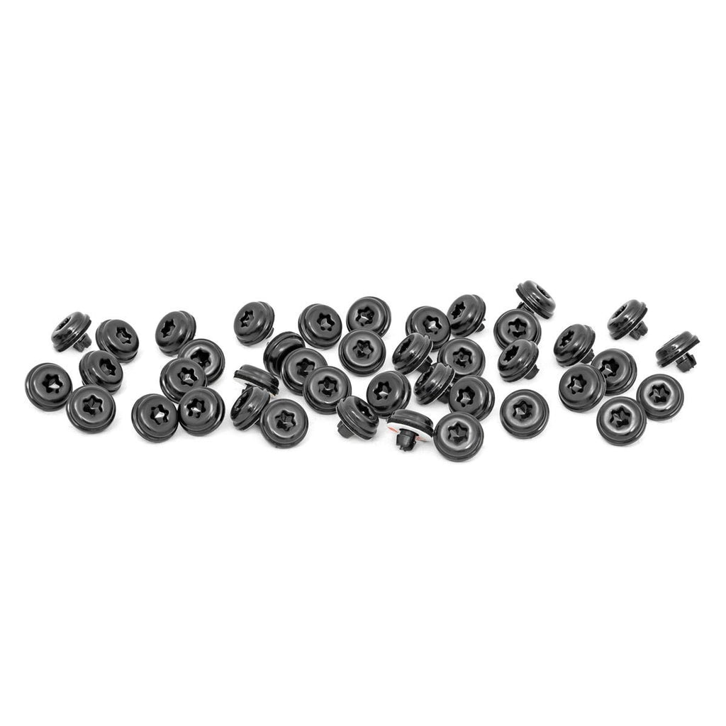 Black-Rivet-Kit-For-Rough-Country-Fender-Flares-Set-Of-44-Includes-3M-Tape-And-Foam-Pad-Rough-Country
