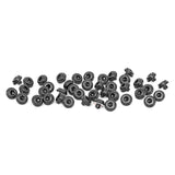 Rough Country 10015 Black Rivet Kit for  Fender Flares Set of 44 Includes 3M Tape and Foam Pad