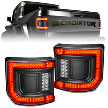 Load image into Gallery viewer, Black-Series-Flush-Mount-Led-Tail-Lights-For-Jeep-Gladiator-Jt