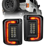 Oracle Lighting 5891-504-T ORACLE Lighting Black Series Flush Mount LED Tail Lights for Jeep Wrangler JK